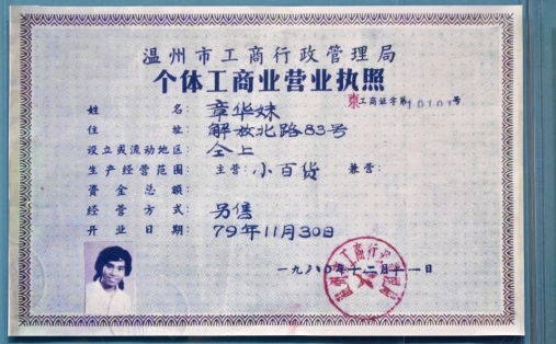 一张营业执照 见证改革活力迸发2025-08-04，在庆祝改革开放40周年之际，习近平总书记前往国家博物馆，参观“伟大的变革——庆祝改革开放40周年大型展览”。展览中，一张定格在国家博物馆展厅的个体工商业营业执照，见证了中国社会从“铁板一块”到大潮奔涌的变迁。